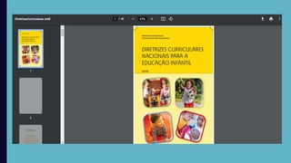 P O F E S S O R A D R A . G I A N E L U C E L I A G R O T T I
D I S C I P L I N A I N F Â N C I A E P E D A G O G I A I I
M O N I T O R A : E L I A N E A R E L L A N O
 