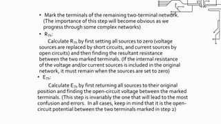 DC Network - Comprehending Theorems | PDF