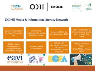 Media Literacy in Greece | PPTX
