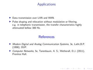 Introduction to Line Coding Schemes | PDF