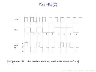 Polar-RZ(2)
[assignment: ﬁnd the mathematical expression for the waveform]
 