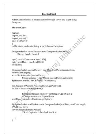 DCN Practical | PDF