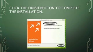 Installation of TCP/IP protocol and windows components | PPTX