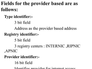 Server Address Field IPV6 ADDRESS | PPTX
