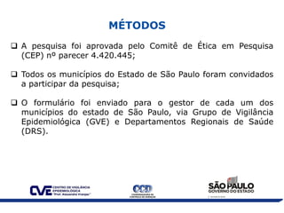 Levantamento da continuidade da assistência às Doenças Crônicas Não Transmissíveis nos Municípios do Estado de São Paulo durante a pandemia do COVID-19