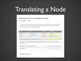 Translating a Node
 