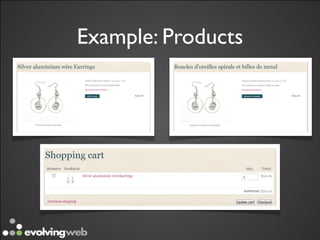 Example: Products
 