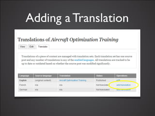 Adding a Translation
 