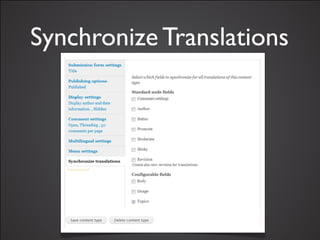 Synchronize Translations
 