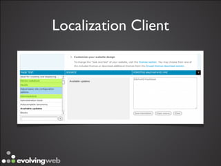 Localization Client
 