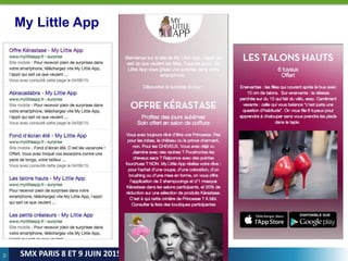 52
SMX PARIS 8 ET 9 JUIN 2015
My Little App
 
