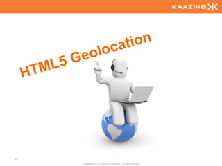 HTML5 : A Plugin-Free ParadigmHTML5 provides native support for many features that were only possible with plugins or complex hacks