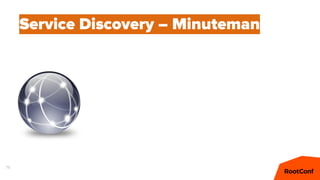 79
Service Discovery – Minuteman
 