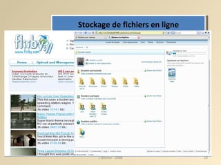 Stockage de fichiers en ligne L'@telier - 2008 
