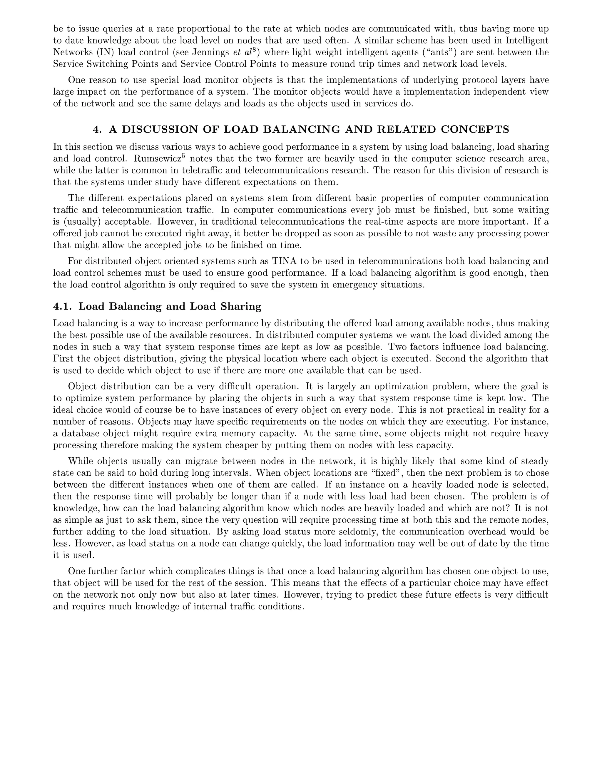 ØÓ ××Ù ÕÙ Ö × Ø Ö Ø ÔÖÓÔÓÖØ ÓÒ Ð ØÓ Ø Ö Ø Ø Û         ÒÓ × Ö ÓÑÑÙÒ Ø Û Ø ¸ Ø Ù× Ú Ò ÑÓÖ ÙÔ
ØÓ Ø ÒÓÛÐ         ÓÙØ Ø ÐÓ Ð Ú Ð ÓÒ ÒÓ × Ø Ø Ö Ù× Ó Ø Òº × Ñ Ð Ö × Ñ             ×    Ò Ù× Ò ÁÒØ ÐÐ ÒØ
Æ ØÛÓÖ × ´ÁÆµ ÐÓ  ÓÒØÖÓÐ ´× Â ÒÒ Ò × Ø Ð µ Û Ö Ð Ø Û         Ø ÒØ ÐÐ ÒØ   ÒØ× ´ ÒØ× µ Ö × ÒØ ØÛ Ò Ø
Ë ÖÚ ËÛ Ø Ò ÈÓ ÒØ× Ò Ë ÖÚ          ÓÒØÖÓÐ ÈÓ ÒØ× ØÓ Ñ ×ÙÖ ÖÓÙÒ ØÖ Ô Ø Ñ × Ò Ò ØÛÓÖ ÐÓ Ð Ú Ð×º
   ÇÒ Ö ×ÓÒ ØÓ Ù× ×Ô Ð ÐÓ ÑÓÒ ØÓÖ Ó          Ø× × Ø Ø Ø ÑÔÐ Ñ ÒØ Ø ÓÒ× Ó ÙÒ ÖÐÝ Ò ÔÖÓØÓ ÓÐ Ð Ý Ö× Ú
Ð Ö ÑÔ Ø ÓÒ Ø Ô Ö ÓÖÑ Ò Ó ×Ý×Ø Ñº Ì ÑÓÒ ØÓÖ Ó              Ø× ÛÓÙÐ    Ú   ÑÔÐ Ñ ÒØ Ø ÓÒ Ò Ô Ò ÒØ Ú Û
Ó Ø Ò ØÛÓÖ Ò × Ø × Ñ           Ð Ý× Ò ÐÓ × × Ø Ó        Ø× Ù× Ò × ÖÚ × Óº

          º       ÁË   ÍËËÁÇÆ Ç         ÄÇ           Ä   Æ    ÁÆ      Æ     Ê Ä Ì            ÇÆ       ÈÌË

ÁÒ Ø × × Ø ÓÒ Û × Ù×× Ú Ö ÓÙ× Û Ý× ØÓ         Ú ÓÓ Ô Ö ÓÖÑ Ò Ò ×Ý×Ø Ñ Ý Ù× Ò ÐÓ        Ð Ò Ò ¸ ÐÓ × Ö Ò
  Ò ÐÓ      ÓÒØÖÓÐº ÊÙÑ× Û Þ ÒÓØ × Ø Ø Ø ØÛÓ ÓÖÑ Ö Ö          Ú ÐÝ Ù× Ò Ø     ÓÑÔÙØ Ö × Ò Ö × Ö       Ö ¸
Û Ð Ø Ð ØØ Ö × ÓÑÑÓÒ Ò Ø Ð ØÖ Æ Ò Ø Ð ÓÑÑÙÒ Ø ÓÒ× Ö × Ö º Ì Ö ×ÓÒ ÓÖ Ø × Ú × ÓÒ Ó Ö × Ö ×
Ø Ø Ø ×Ý×Ø Ñ× ÙÒ Ö ×ØÙ Ý Ú « Ö ÒØ ÜÔ Ø Ø ÓÒ× ÓÒ Ø Ñº
    Ì      « Ö ÒØ ÜÔ Ø Ø ÓÒ× ÔÐ       ÓÒ ×Ý×Ø Ñ× ×Ø Ñ ÖÓÑ « Ö ÒØ × ÔÖÓÔ ÖØ × Ó ÓÑÔÙØ Ö ÓÑÑÙÒ Ø ÓÒ
ØÖ Æ Ò Ø Ð ÓÑÑÙÒ Ø ÓÒ ØÖ Æ º ÁÒ ÓÑÔÙØ Ö ÓÑÑÙÒ Ø ÓÒ× Ú ÖÝ Ó ÑÙ×Ø                   ¬Ò × ¸ ÙØ ×ÓÑ Û Ø Ò
 × ´Ù×Ù ÐÐÝµ     ÔØ Ð º ÀÓÛ Ú Ö¸ Ò ØÖ Ø ÓÒ Ð Ø Ð ÓÑÑÙÒ Ø ÓÒ× Ø Ö Ð¹Ø Ñ ×Ô Ø× Ö ÑÓÖ ÑÔÓÖØ ÒØº Á
Ó« Ö Ó        ÒÒÓØ     Ü ÙØ Ö Ø Û Ý¸ Ø ØØ Ö           ÖÓÔÔ × ×ÓÓÒ × ÔÓ×× Ð ØÓ ÒÓØ Û ×Ø ÒÝ ÔÖÓ ×× Ò ÔÓÛ Ö
Ø Ø Ñ Ø ÐÐÓÛ Ø            ÔØ Ó × ØÓ ¬Ò ×         ÓÒ Ø Ñ º
     ÓÖ ×ØÖ ÙØ Ó         Ø ÓÖ ÒØ ×Ý×Ø Ñ× ×Ù     × ÌÁÆ ØÓ Ù× Ò Ø Ð ÓÑÑÙÒ Ø ÓÒ× ÓØ ÐÓ             Ð Ò Ò Ò
ÐÓ    ÓÒØÖÓÐ × Ñ × ÑÙ×Ø Ù× ØÓ Ò×ÙÖ ÓÓ Ô Ö ÓÖÑ Ò º Á ÐÓ                 Ð Ò Ò Ð ÓÖ Ø Ñ × ÓÓ ÒÓÙ ¸ Ø Ò
Ø ÐÓ       ÓÒØÖÓÐ Ð ÓÖ Ø Ñ × ÓÒÐÝ Ö ÕÙ Ö ØÓ × Ú Ø ×Ý×Ø Ñ Ò Ñ Ö Ò Ý × ØÙ Ø ÓÒ×º
 º½º ÄÓ         Ð Ò    Ò    Ò   ÄÓ     Ë    Ö Ò
ÄÓ        Ð Ò Ò × Û Ý ØÓ Ò Ö × Ô Ö ÓÖÑ Ò Ý ×ØÖ ÙØ Ò Ø Ó« Ö ÐÓ                       ÑÓÒ Ú Ð Ð ÒÓ ×¸ Ø Ù× Ñ Ò
Ø       ×Ø ÔÓ×× Ð Ù× Ó Ø        Ú Ð Ð Ö ×ÓÙÖ ×º ÁÒ ×ØÖ ÙØ ÓÑÔÙØ Ö ×Ý×Ø Ñ× Û Û ÒØ Ø ÐÓ              Ú       ÑÓÒ Ø
ÒÓ × Ò ×Ù           Û Ý Ø Ø ×Ý×Ø Ñ Ö ×ÔÓÒ× Ø Ñ × Ö       ÔØ × ÐÓÛ × ÔÓ×× Ð º ÌÛÓ ØÓÖ× Ò­Ù Ò ÐÓ              Ð Ò Ò º
   Ö×Ø Ø Ó        Ø ×ØÖ ÙØ ÓÒ¸ Ú Ò Ø Ô Ý× Ð ÐÓ Ø ÓÒ Û Ö                 Ó    Ø × Ü ÙØ º Ë ÓÒ Ø        Ð ÓÖ Ø Ñ Ø Ø
 × Ù× ØÓ             Û     Ó     Ø ØÓ Ù× Ø Ö Ö ÑÓÖ ÓÒ Ú Ð Ð Ø Ø Ò Ù× º
     Ç      Ø ×ØÖ ÙØ ÓÒ Ò             Ú ÖÝ Æ ÙÐØ ÓÔ Ö Ø ÓÒº ÁØ × Ð Ö ÐÝ Ò ÓÔØ Ñ Þ Ø ÓÒ ÔÖÓ Ð Ñ¸ Û Ö Ø          Ó Ð ×
ØÓ ÓÔØ Ñ Þ ×Ý×Ø Ñ Ô Ö ÓÖÑ Ò            Ý ÔÐ Ò Ø Ó      Ø× Ò ×Ù       Û Ý Ø Ø ×Ý×Ø Ñ Ö ×ÔÓÒ× Ø Ñ × ÔØ ÐÓÛº Ì
      Ð Ó ÛÓÙÐ Ó ÓÙÖ×               ØÓ Ú Ò×Ø Ò × Ó Ú ÖÝ Ó         Ø ÓÒ Ú ÖÝ ÒÓ º Ì × × ÒÓØ ÔÖ Ø Ð Ò Ö Ð ØÝ ÓÖ
ÒÙÑ Ö Ó Ö ×ÓÒ×º Ç            Ø× Ñ Ý Ú ×Ô ¬ Ö ÕÙ Ö Ñ ÒØ× ÓÒ Ø ÒÓ × ÓÒ Û                Ø Ý Ö Ü ÙØ Ò º ÓÖ Ò×Ø Ò ¸
       Ø × Ó         Ø Ñ Ø Ö ÕÙ Ö ÜØÖ Ñ ÑÓÖÝ Ô ØÝº Ø Ø × Ñ Ø Ñ ¸ ×ÓÑ Ó                     Ø× Ñ Ø ÒÓØ Ö ÕÙ Ö      ÚÝ
ÔÖÓ ×× Ò Ø Ö ÓÖ Ñ Ò Ø ×Ý×Ø Ñ                   Ô Ö Ý ÔÙØØ Ò Ø Ñ ÓÒ ÒÓ × Û Ø Ð ×× Ô ØÝº
     Ï Ð Ó         Ø× Ù×Ù ÐÐÝ Ò Ñ Ö Ø        ØÛ Ò ÒÓ × Ò Ø Ò ØÛÓÖ ¸ Ø ×             ÐÝ Ð ÐÝ Ø Ø ×ÓÑ Ò Ó ×Ø Ý
×Ø Ø Ò × ØÓ ÓÐ ÙÖ Ò ÐÓÒ ÒØ ÖÚ Ð×º Ï Ò Ó                      Ø ÐÓ Ø ÓÒ× Ö ¬Ü ¸ Ø Ò Ø Ò ÜØ ÔÖÓ Ð Ñ × ØÓ Ó×
   ØÛ Ò Ø          « Ö ÒØ Ò×Ø Ò × Û Ò ÓÒ Ó Ø Ñ Ö           ÐÐ º Á Ò Ò×Ø Ò ÓÒ             Ú ÐÝ ÐÓ   ÒÓ × × Ð Ø ¸
Ø Ò Ø Ö ×ÔÓÒ× Ø Ñ Û ÐÐ ÔÖÓ ÐÝ               ÐÓÒ Ö Ø Ò       ÒÓ Û Ø Ð ×× ÐÓ               Ò Ó× Òº Ì ÔÖÓ Ð Ñ × Ó
  ÒÓÛÐ       ¸ ÓÛ Ò Ø ÐÓ            Ð Ò Ò Ð ÓÖ Ø Ñ ÒÓÛ Û         ÒÓ × Ö       Ú ÐÝ ÐÓ      Ò Û     Ö ÒÓØ ÁØ × ÒÓØ
  × × ÑÔÐ × Ù×Ø ØÓ × Ø Ñ¸ × Ò Ø Ú ÖÝ ÕÙ ×Ø ÓÒ Û ÐÐ Ö ÕÙ Ö ÔÖÓ ×× Ò Ø Ñ Ø ÓØ Ø × Ò Ø Ö ÑÓØ ÒÓ ×¸
 ÙÖØ Ö         Ò ØÓ Ø ÐÓ × ØÙ Ø ÓÒº Ý × Ò ÐÓ ×Ø ØÙ× ÑÓÖ × Ð ÓÑÐÝ¸ Ø                  ÓÑÑÙÒ Ø ÓÒ ÓÚ Ö       ÛÓÙÐ
Ð ××º ÀÓÛ Ú Ö¸ × ÐÓ ×Ø ØÙ× ÓÒ ÒÓ            Ò    Ò ÕÙ ÐÝ¸ Ø ÐÓ Ò ÓÖÑ Ø ÓÒ Ñ Ý Û ÐÐ ÓÙØ Ó Ø Ý Ø Ø Ñ
 Ø × Ù× º
     ÇÒ ÙÖØ Ö ØÓÖ Û               ÓÑÔÐ Ø × Ø Ò × × Ø Ø ÓÒ       ÐÓ     Ð Ò Ò Ð ÓÖ Ø Ñ × Ó× Ò ÓÒ Ó           Ø ØÓ Ù× ¸
Ø ØÓ         Ø Û ÐÐ Ù× ÓÖ Ø Ö ×Ø Ó Ø × ×× ÓÒº Ì × Ñ Ò× Ø Ø Ø               « Ø× Ó Ô ÖØ ÙÐ Ö Ó Ñ Ý Ú « Ø
ÓÒ Ø Ò ØÛÓÖ ÒÓØ ÓÒÐÝ ÒÓÛ ÙØ Ð×Ó Ø Ð Ø Ö Ø Ñ ×º ÀÓÛ Ú Ö¸ ØÖÝ Ò ØÓ ÔÖ Ø Ø × ÙØÙÖ « Ø× × Ú ÖÝ Æ ÙÐØ
  Ò Ö ÕÙ Ö × ÑÙ         ÒÓÛÐ      Ó ÒØ ÖÒ Ð ØÖ Æ ÓÒ Ø ÓÒ×º
 