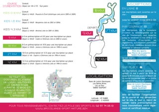 Tout sur le trail du Lac