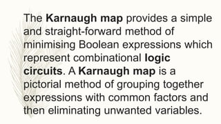 KARNAUGH MAP | PPTX