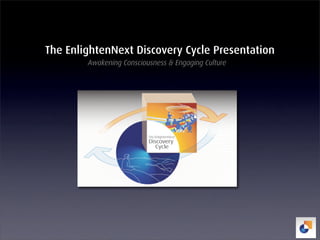 The EnlightenNext Discovery Cycle Presentation
        Awakening Consciousness & Engaging Culture
 