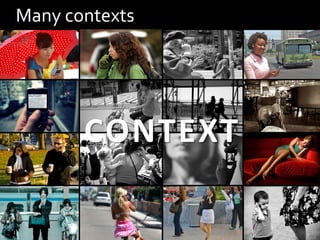 Many contexts




       CONTEXT
 