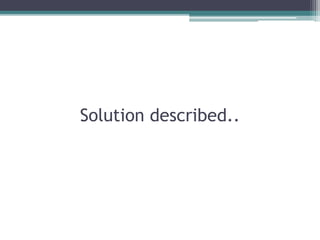 Solution described..
 