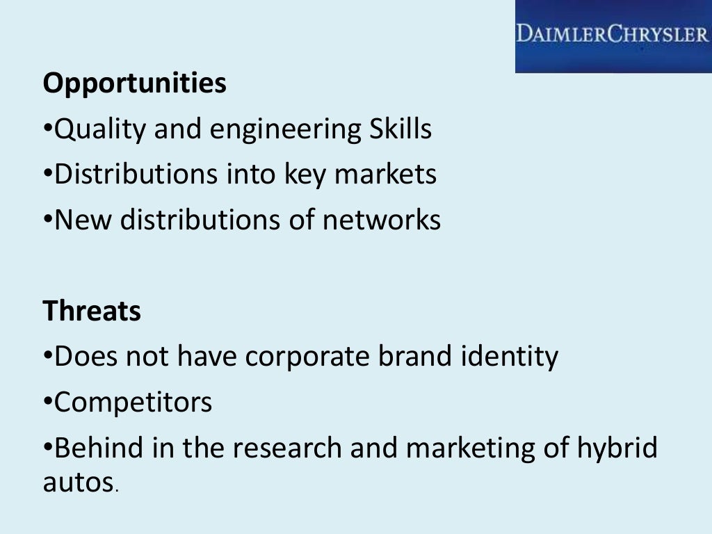 Daimler-chrysler merger failure culture picture
