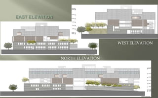 NORTH ELEVATION
WEST ELEVATION
 