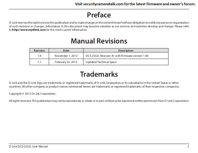 D-Link DCS2332L English User Manual