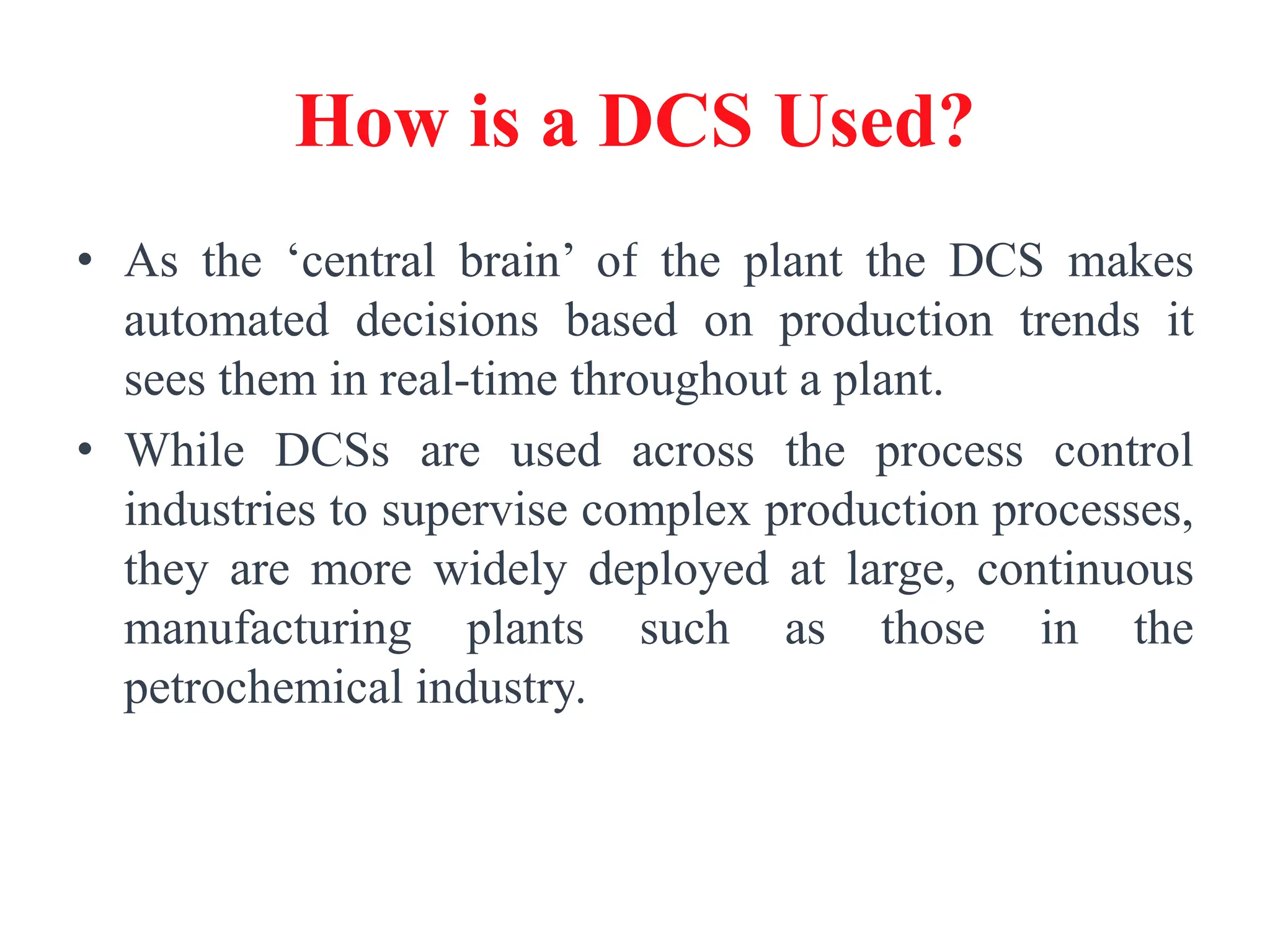 Distributed control system PPT 1 2 3 4 5 | PPT