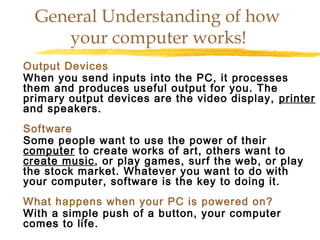 Computer basics | PPT
