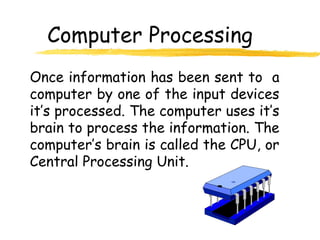 Comprehensive Introduction to Computer Basics and Components | PPTX
