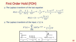 Dcs Lec03 Z Analysis Of Discrete Time Control Systems