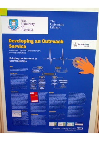 Developing an outreach service (Poster EAHIL2010)