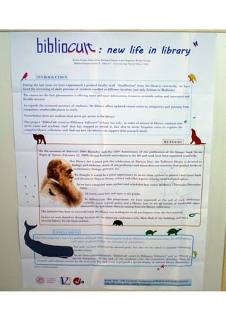 BiblioCult: new life in library (poster EAHIL2010)