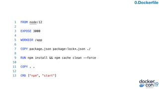 0.Dockerﬁle
 