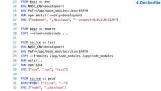 4.Dockerﬁle
 