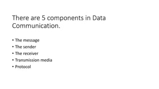 Basic of Data Communication | PPT