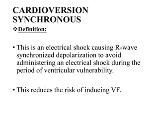 Defibrillator on job training dc shock ppt.pdf
