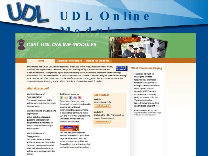 UDL Presentation by CAST
