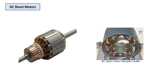 DC Shunt Motors
 