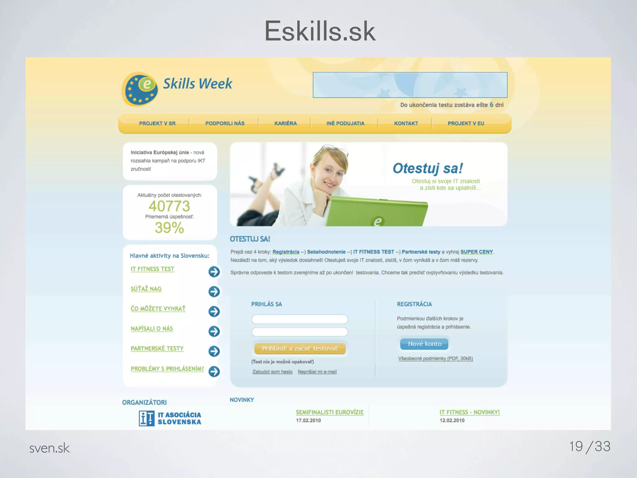 Eskills.sk




sven.sk                19 /33
 