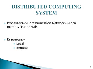 distributed Computing system model | PPTX