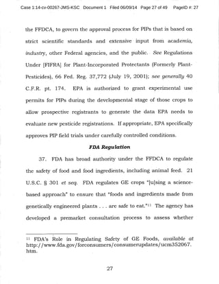 Case 1:14-cv-00267-JMS-KSC Document 1 Filed 06/09/14 Page 27 of 49 PageID #: 27
 