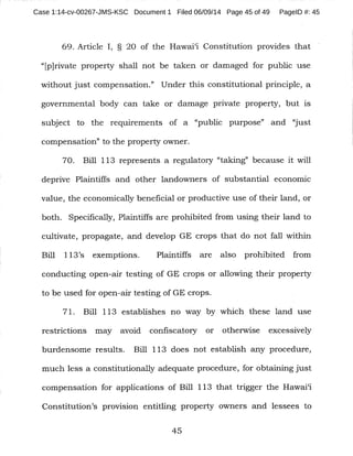 Case 1:14-cv-00267-JMS-KSC Document 1 Filed 06/09/14 Page 45 of 49 PageID #: 45
 