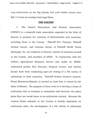 Case 1:14-cv-00267-JMS-KSC Document 1 Filed 06/09/14 Page 8 of 49 PageID #: 8
 