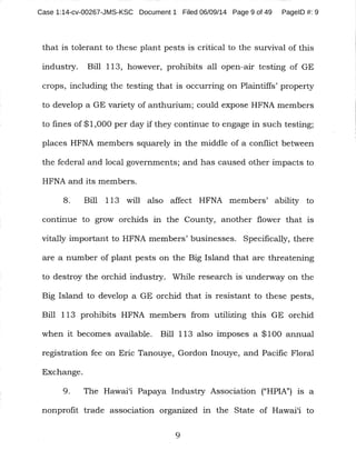Case 1:14-cv-00267-JMS-KSC Document 1 Filed 06/09/14 Page 9 of 49 PageID #: 9
 