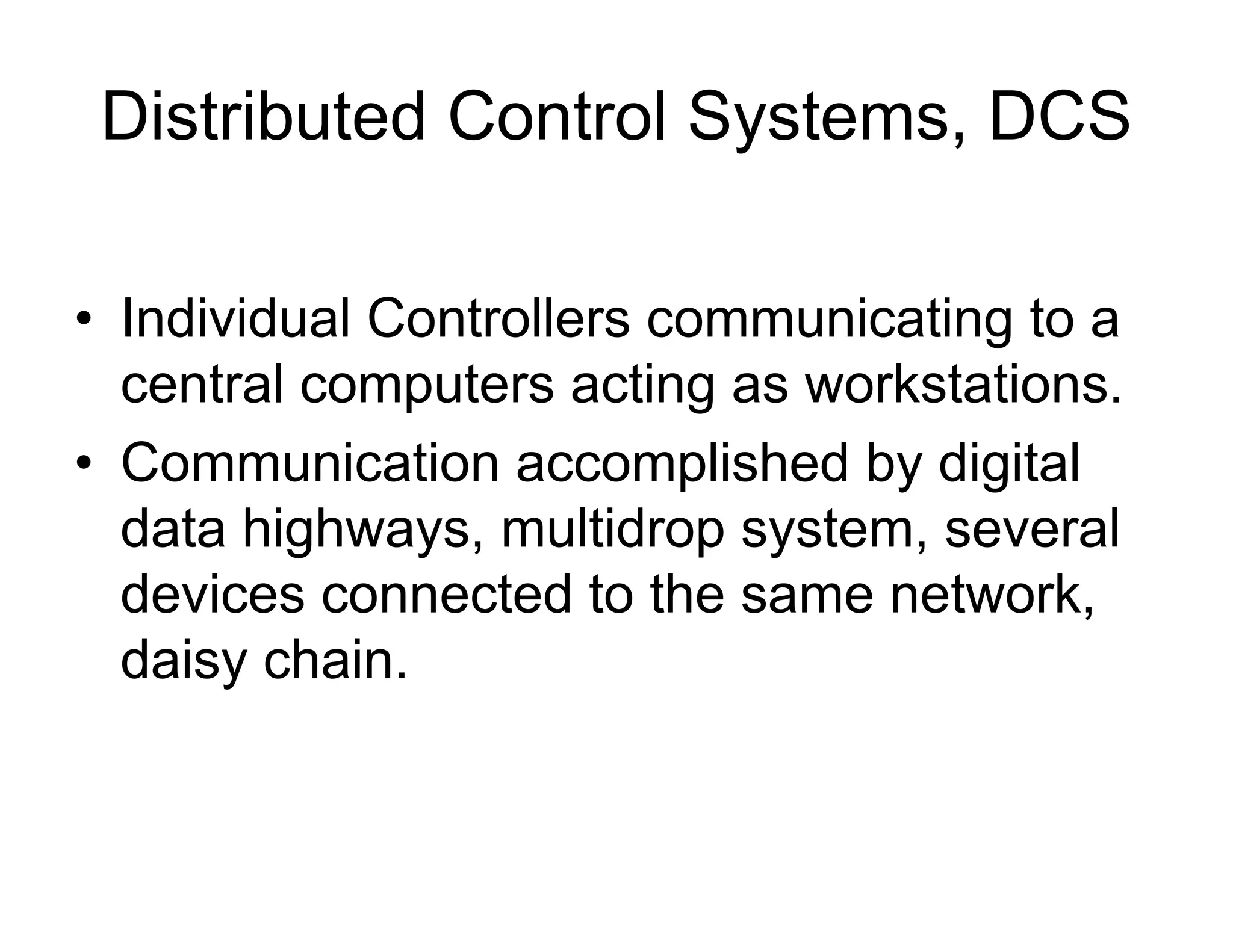 Dcs overview | PDF