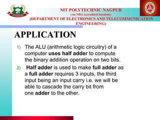 TO CONSTRUCT THE CIRCUIT FOR ONE BIT ERROR CORRECTION USING HAMMING ...