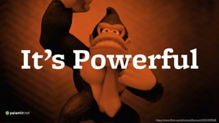 It’s Powerful
https://www.ﬂickr.com/photos/jdhancock/5035459038/
 