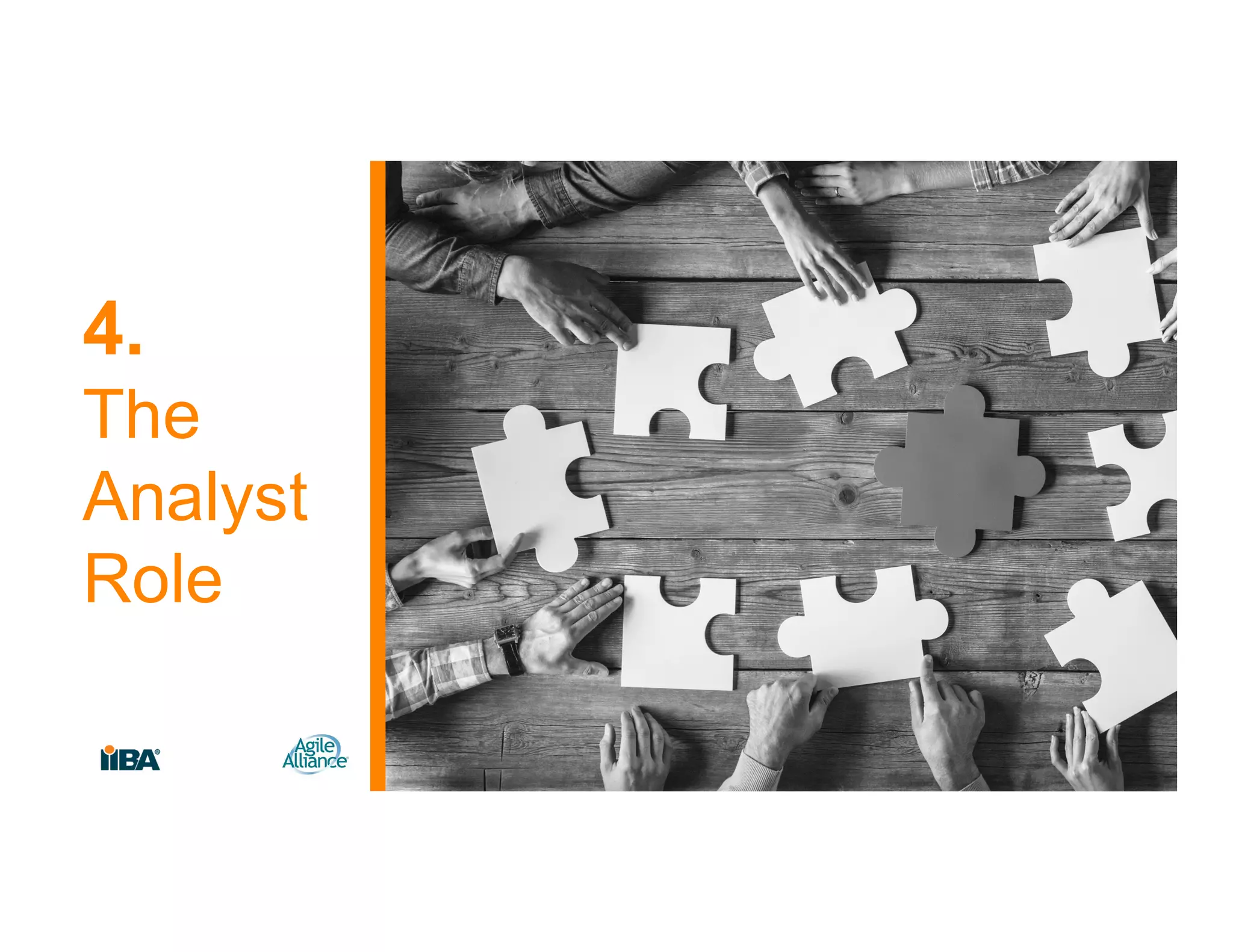 4.
The
Analyst
Role
28
 