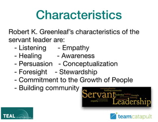 DCSUG - Servant Leadership | PDF